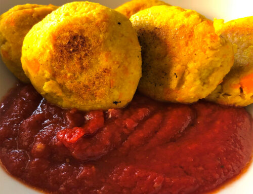 Polpette di miglio e ceci